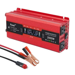 2000W Power Inverter 12V to 110V DC to AC Converter